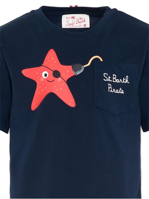 T-shirt bambino MC2 Saint Barth a manica corta con stampa MC2 SAINT BARTH Kids | EDDY01944L